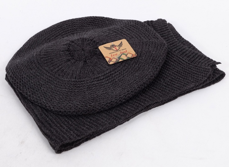 ست شال و کلاه مدل فرانسوی