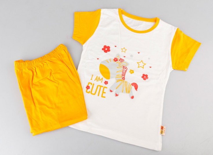 ست تیشرت شلوار بچگانه I AM CUTE