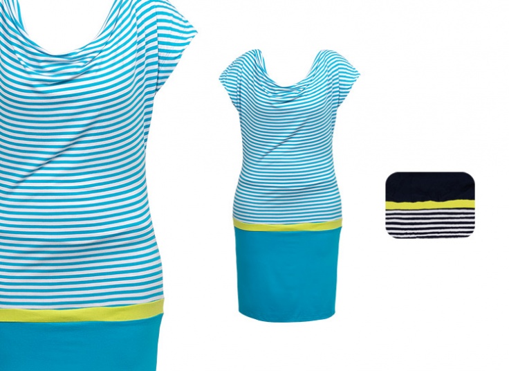 پیراهن راه راه زنانه bpc