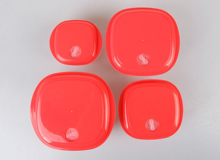 ست ظرف 4 تکه درب دار Polinik