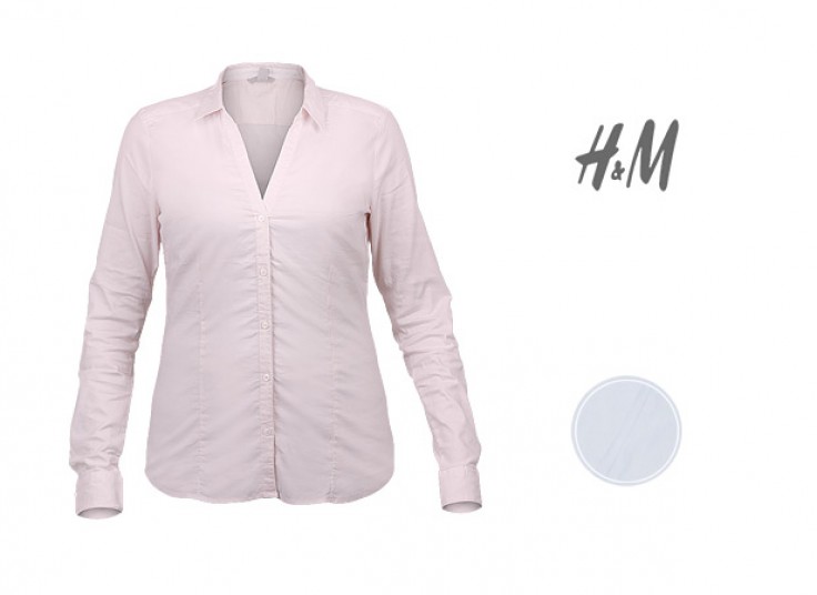 شومیز H and M مدل V neck