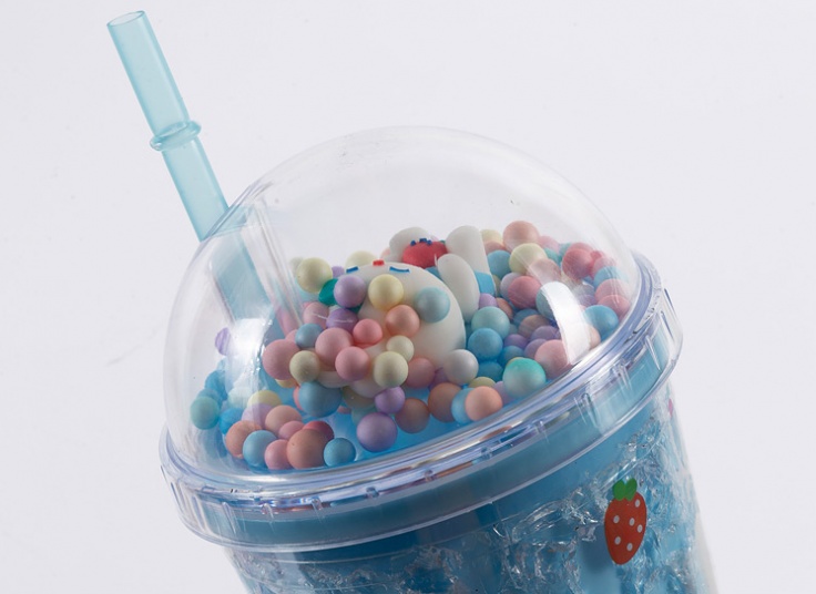 لیوان اسموتی چراغدار فانتزی