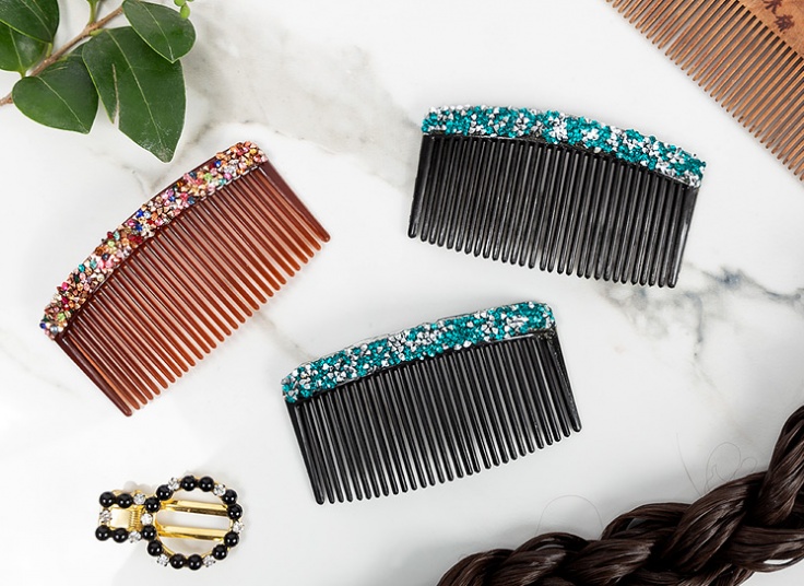 پک 2 عددی شانه مو زنانه