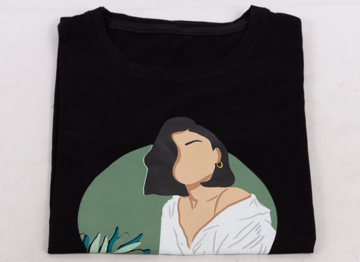 تیشرت زنانه طرح Face off