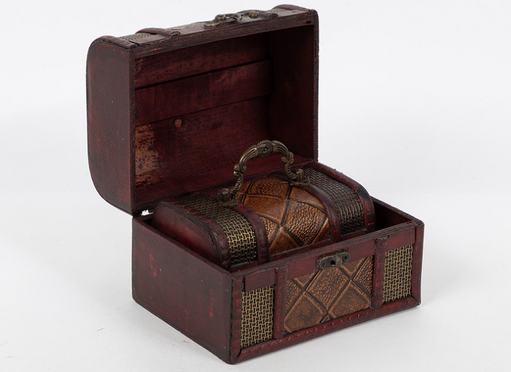 پک 3 عددی صندوقچه چوبی