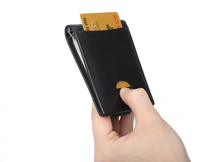 کیف پول مدرن چرم طبیعی