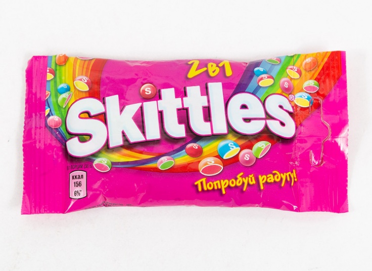 دراژه میوه ای Skittles