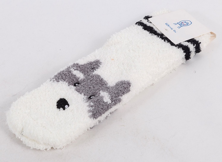 جوراب حوله ای طرحدار Wennie Oni