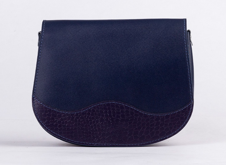 کیف دوشی چرم طبیعی زنانه Saddle