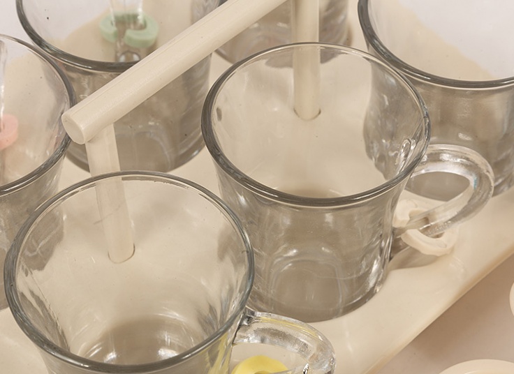 ست صبحانه خوری مسافرتی 6 نفره مدل الگانس تاپکو