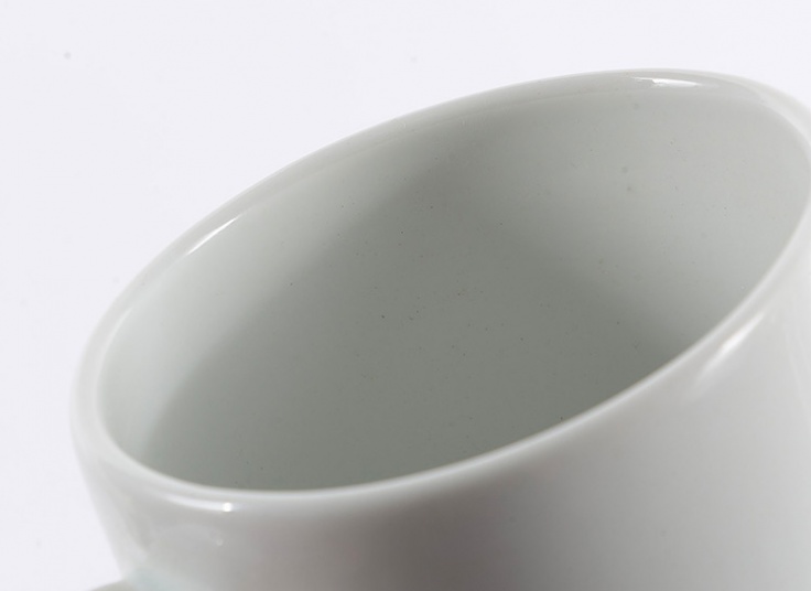 ماگ سفید ساده