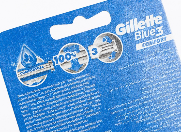 پکیج خودتراش ژیلت مدل Blue3