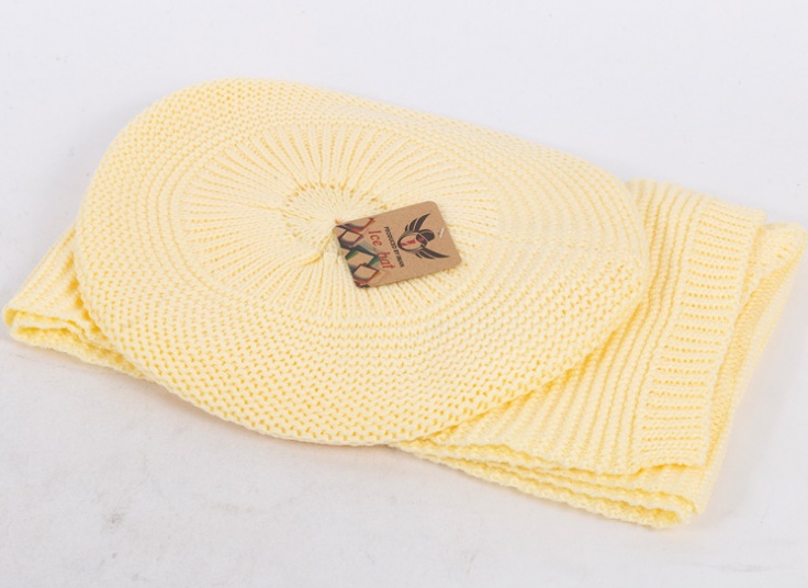 ست شال و کلاه مدل فرانسوی