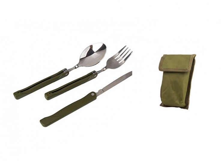 ست قاشق چنگال و چاقو سفری