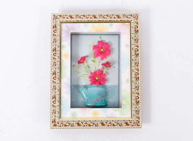 قاب دکوراتیو طرح گل