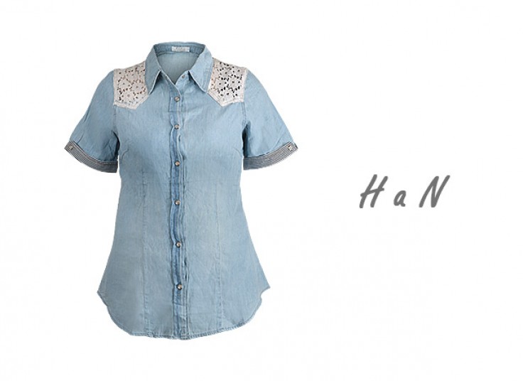 شومیز جین HandN