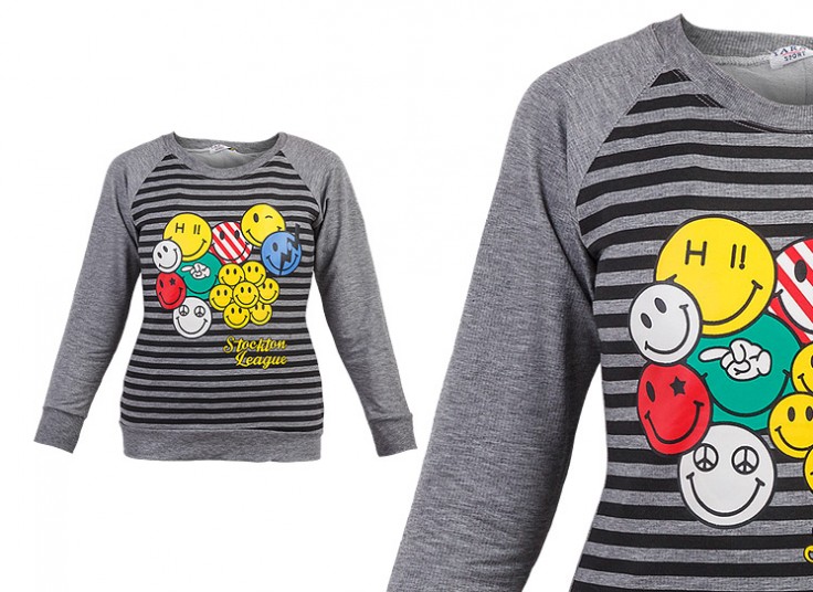 بلوز دورس زنانه طرح Emoji