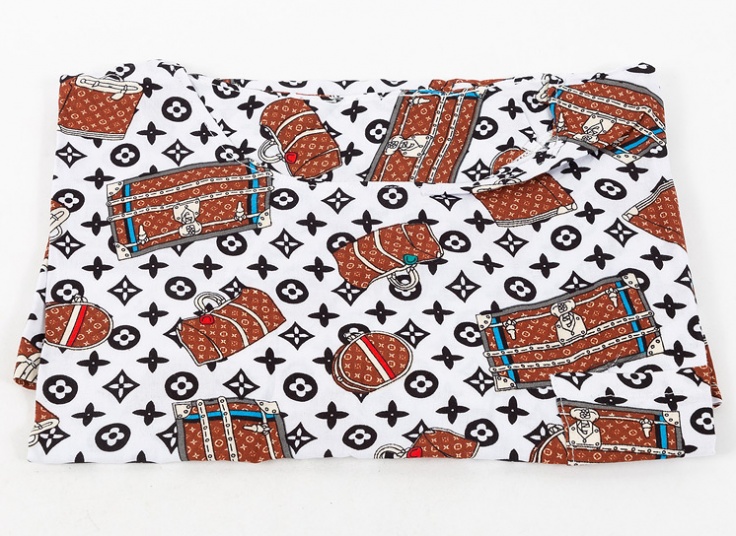 بلوز نخی سایز بزرگ جیب دار