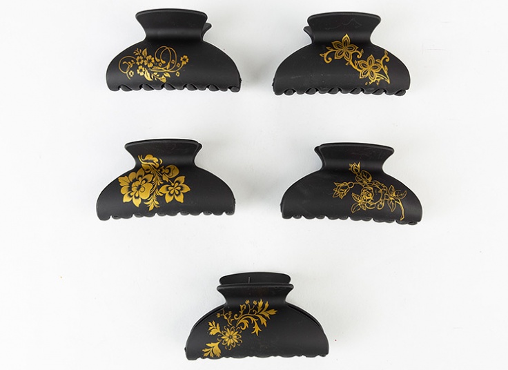 کلیپس مو Black patterned