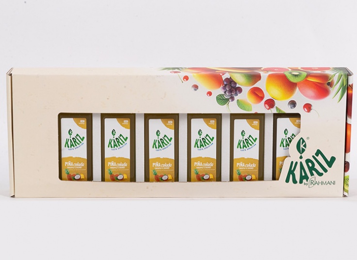 انواع آبمیوه و اسموتی Kariz