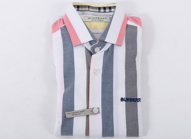 پیراهن راه راه مردانه طرح Burberry