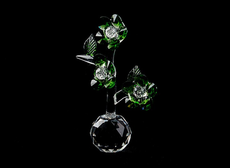 گل و شمعدان کریستال