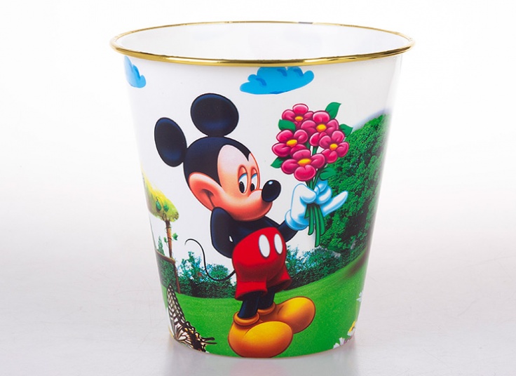 سطل زباله طرحدار