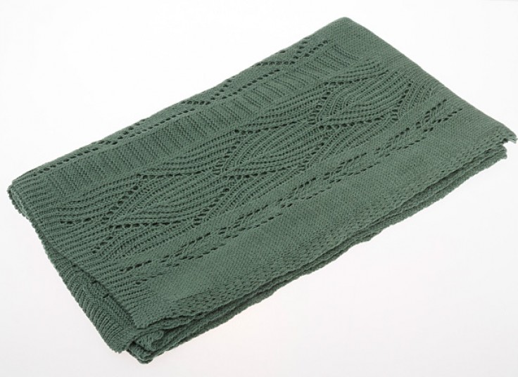 شال بافت زمستانی Knitted Rhombus