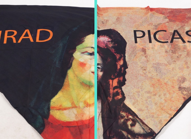 روسری مثلثی Sharli