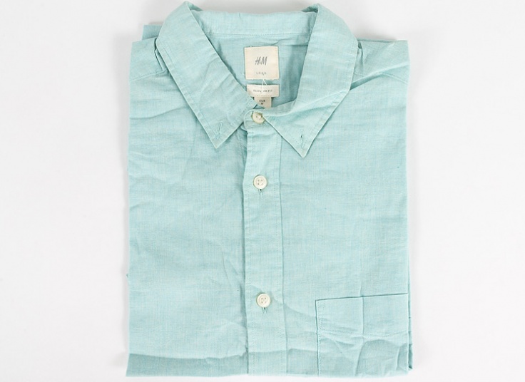 پیراهن آستین کوتاه مردانه H & M