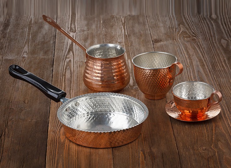 انواع ظروف مسی