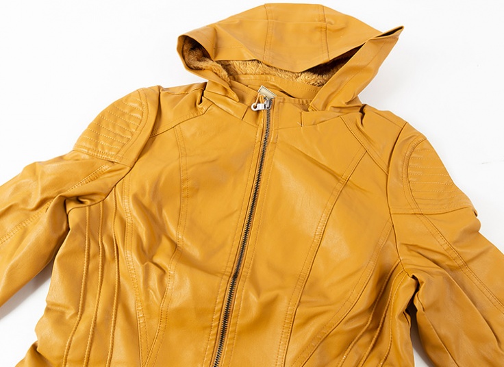 کاپشن زنانه چرمی Chaoliu City