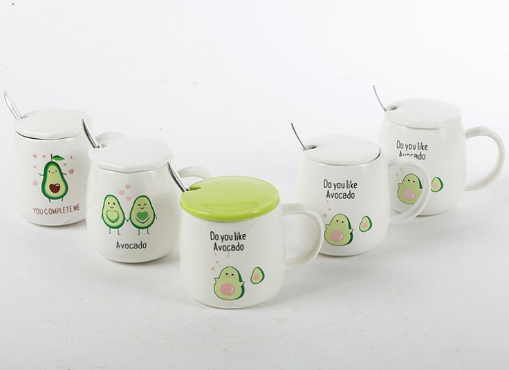 ماگ سرامیکی متنوع درب دار