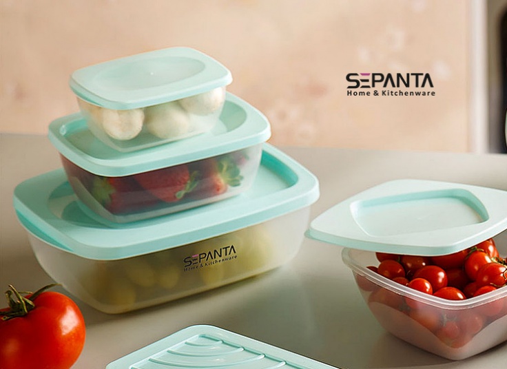 ظرف فریزری سه عددی Sepanta