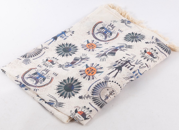 تونیک لینن طرحدار زنانه