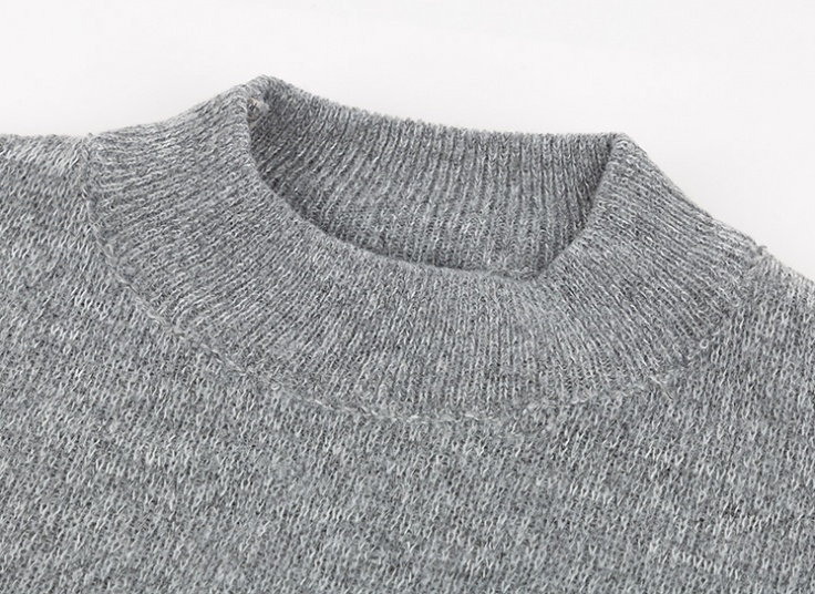 بافت یقه گرد مردانه