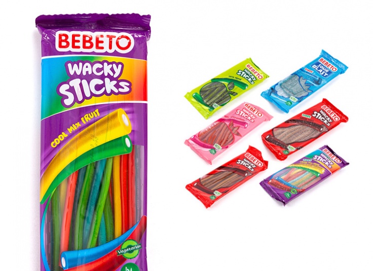 پاستیل رشته‌ای BEBETO