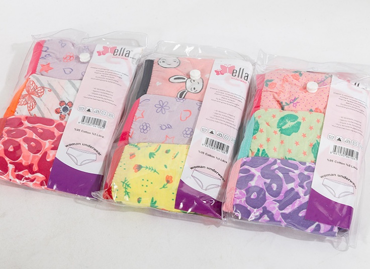 پک لباس زیر نخی ella