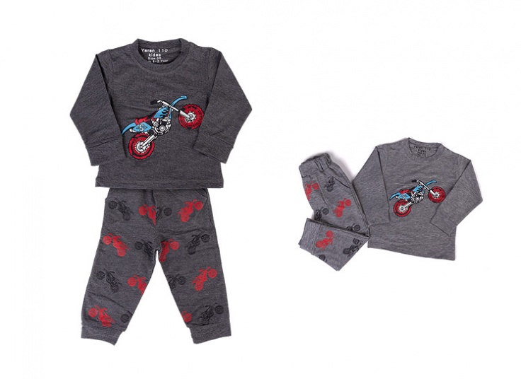 ست بلوز و شلوار پسرانه Motorcycle