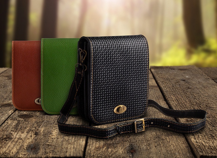 کیف دوشی چرم طبیعی