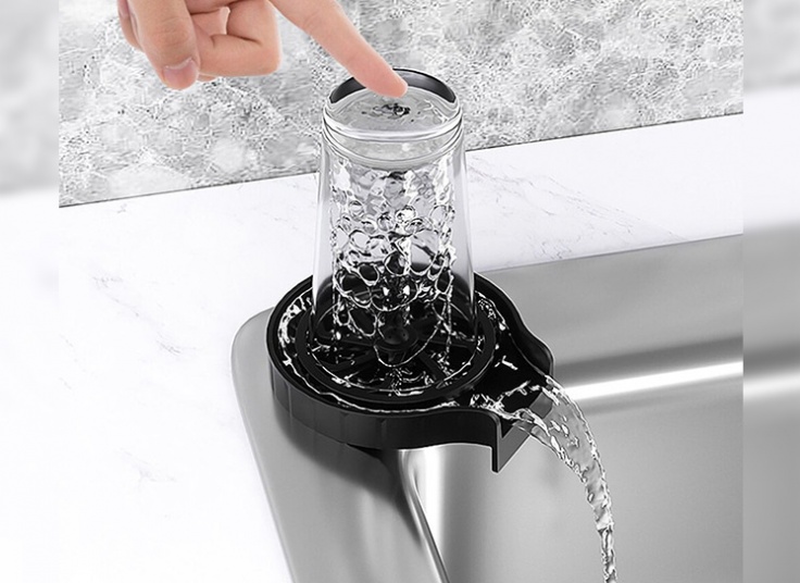  لیوان شوی فشاری سینک