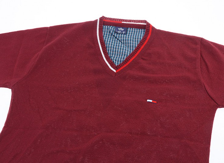 پلیور بافت مردانه طرح Tommy Hilfiger