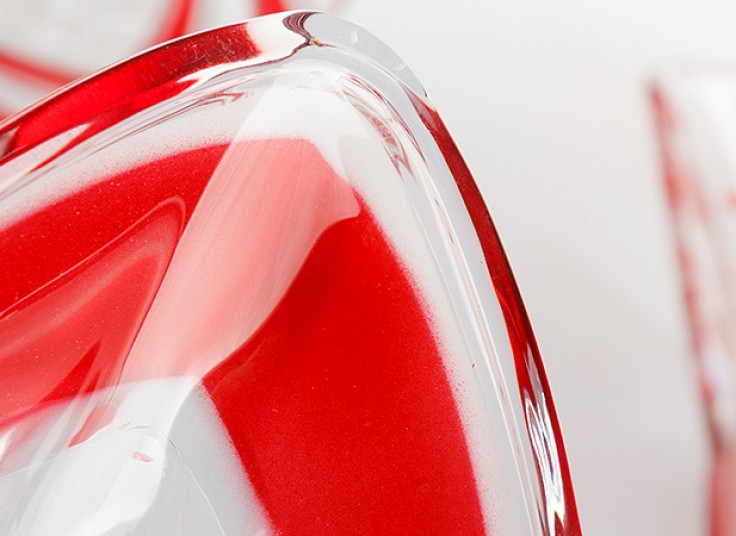 ظروف بلور رنگی Silica