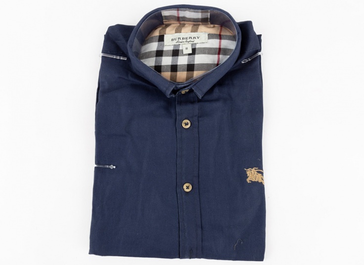 پیراهن مردانه طرح Burberry