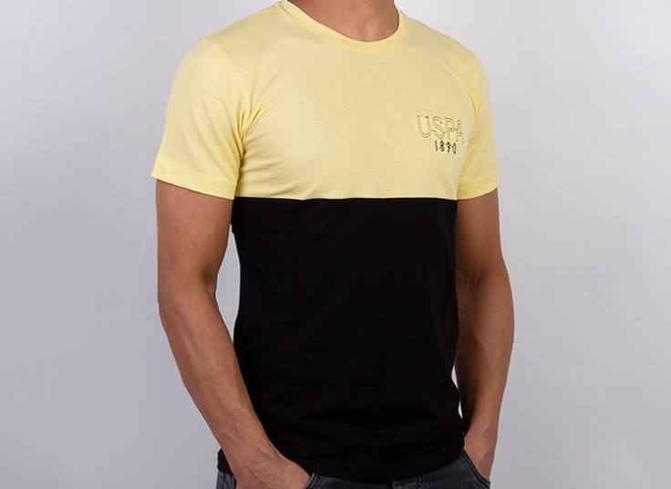 تیشرت آستین کوتاه مردانه USPA