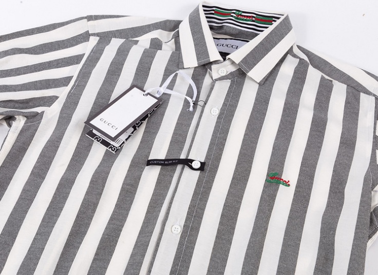 پیراهن راه راه مردانه طرح Gucci
