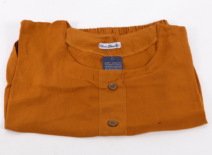 کراپ نخی دکمه‌دار کد14276