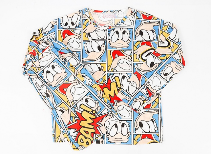 ست بلوز شلوار زنانه کارتونی