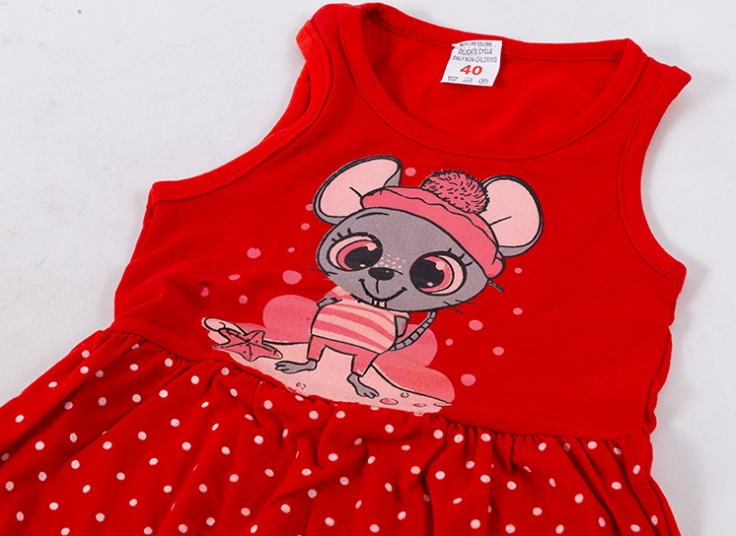 سارافون دخترانه طرحدار