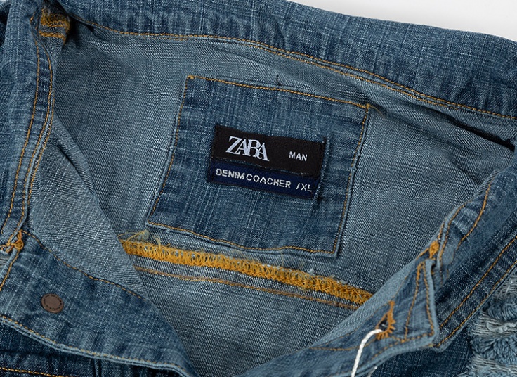 کت جین مردانه طرح ZARA